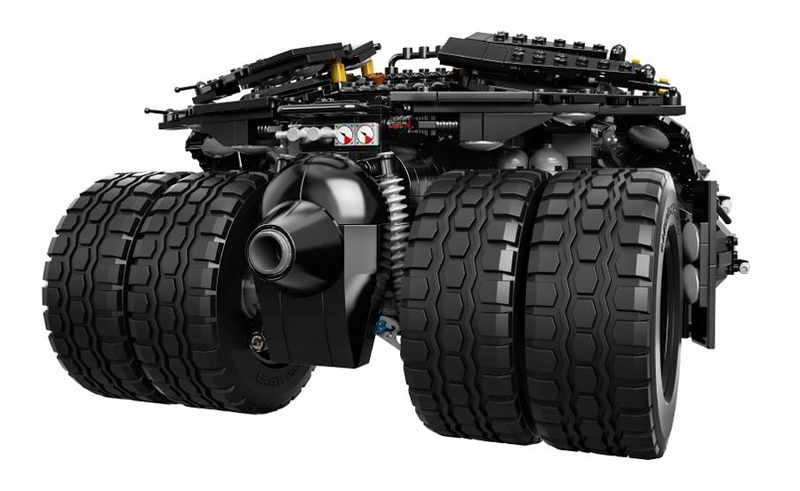 Illustration for article titled Holy crap, check out the awesome new Lego Batman Tumbler!